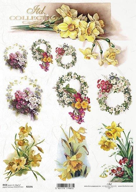 DECOUPAGE PAPIR RIŽIN A4