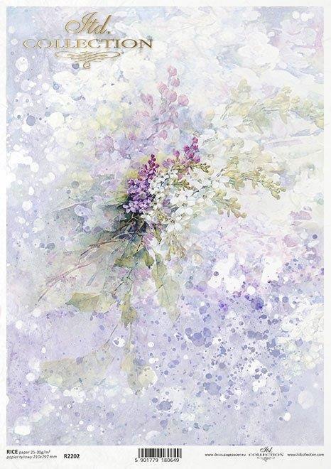 DECOUPAGE PAPIR RIŽIN A4