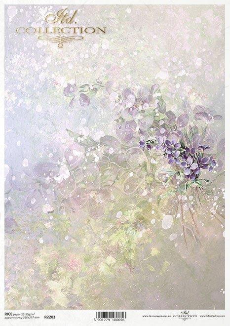 DECOUPAGE PAPIR RIŽIN A4