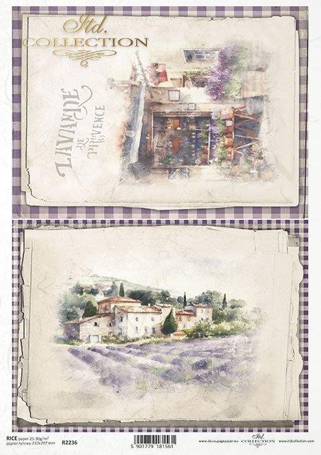 DECOUPAGE PAPIR RIŽIN A4