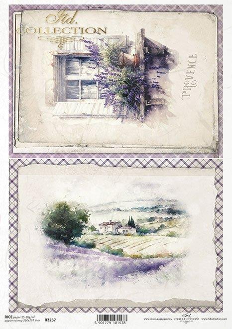 DECOUPAGE PAPIR RIŽIN A4
