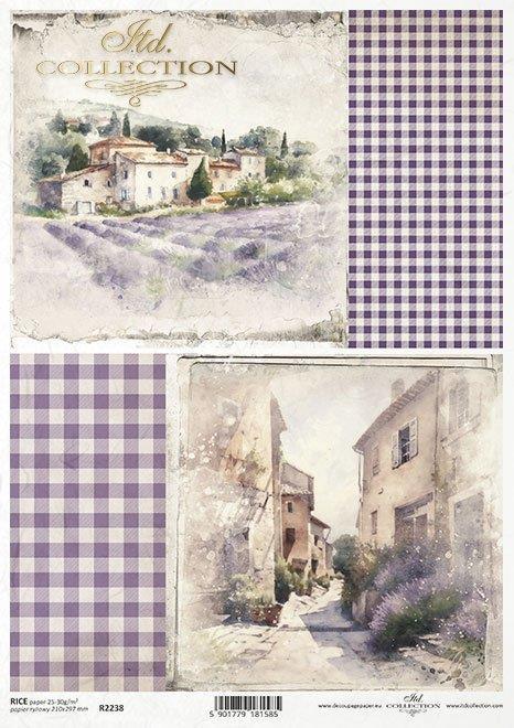 DECOUPAGE PAPIR RIŽIN A4