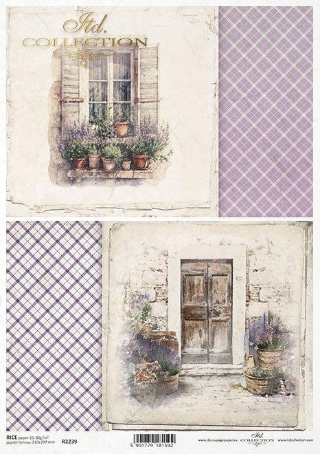 DECOUPAGE PAPIR RIŽIN A4