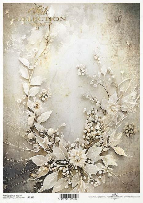 DECOUPAGE PAPIR RIŽIN A4