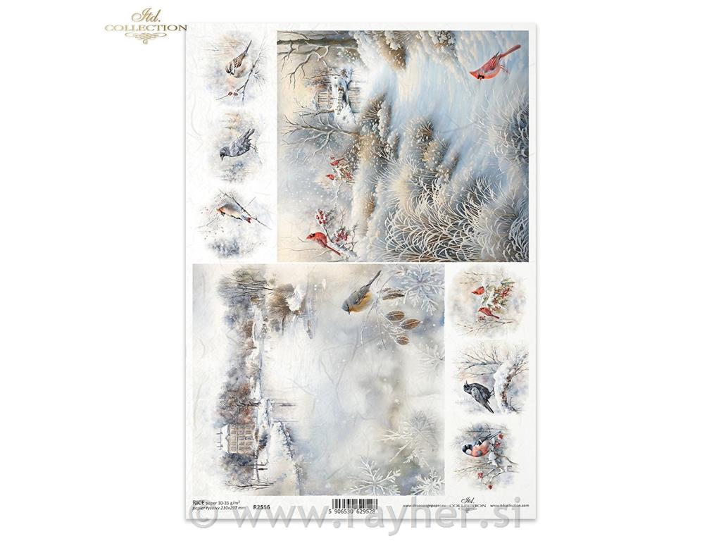 DECOUPAGE PAPIR RIŽIN A4