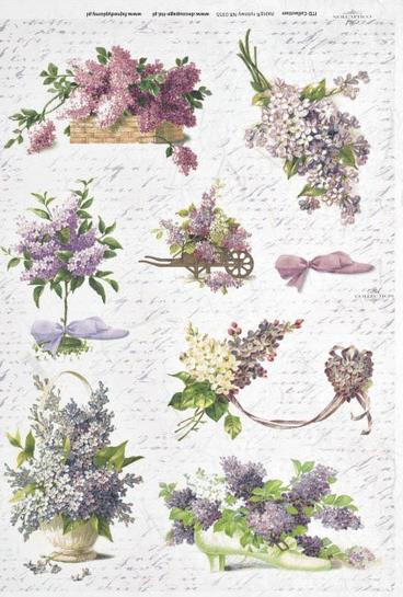 DECOUPAGE PAPIR RIŽIN A4, JURGOVAN U VAZI