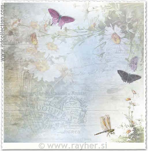 SCRAPBOOKING PAPIR, LEPTIRI