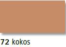 Tonpapir A4 130 g, kokos smeđa