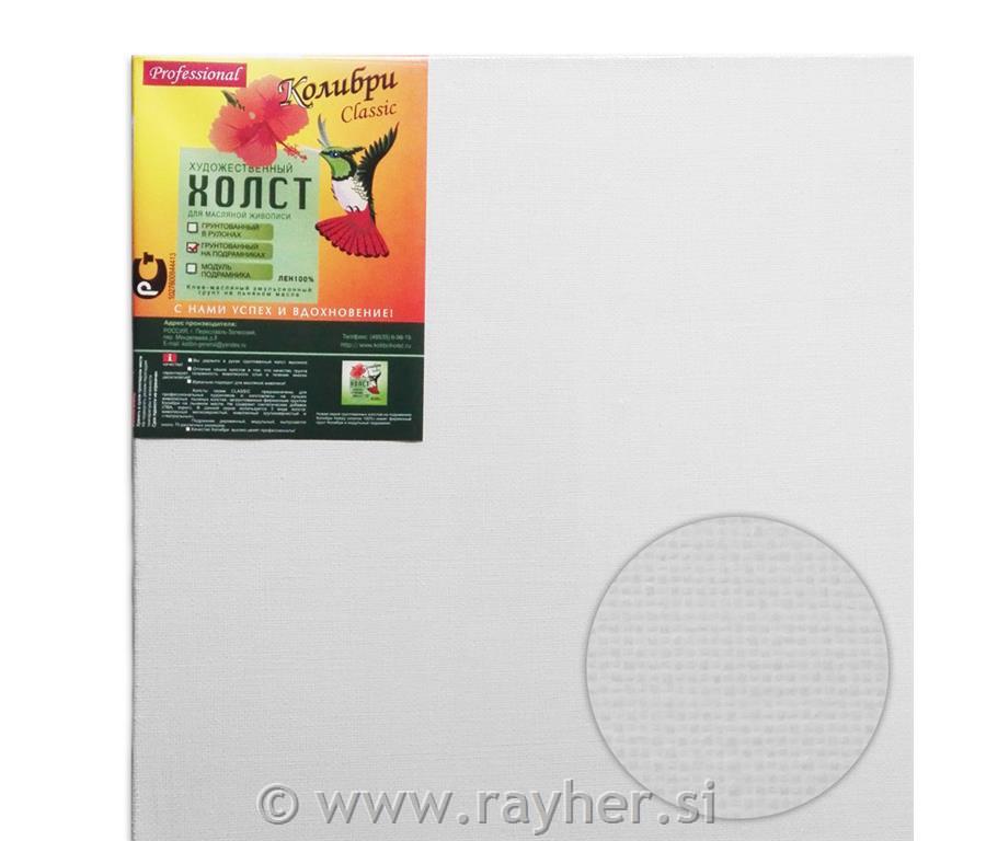 Platno na okviru 100% lan, 15x30 cmza uljane boje