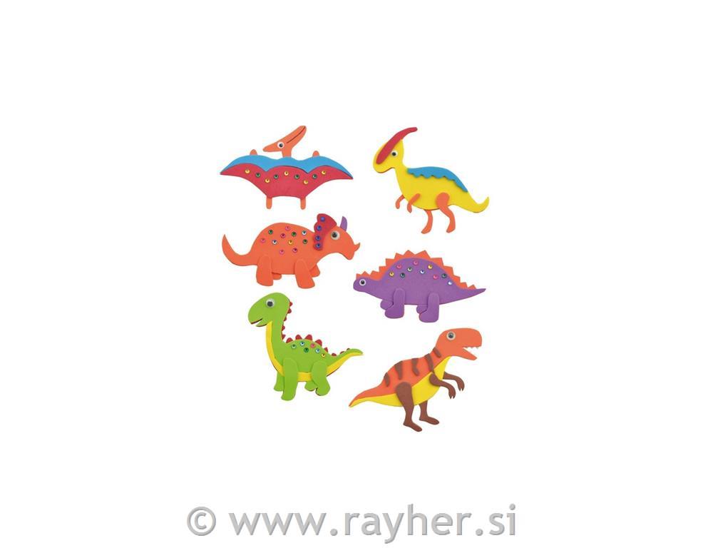 Kreativan set: Smiješni magneti,dinosauri