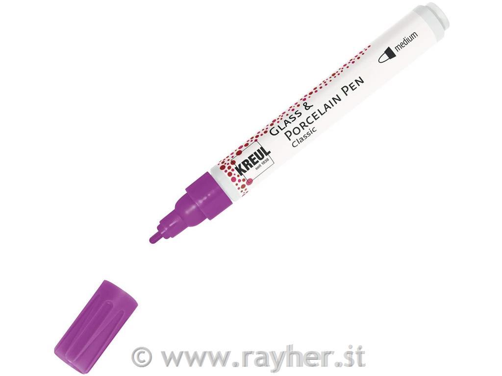 Flomaster za porculan, brilliant, lila