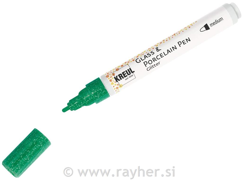 HOBBY LINE Porcelain+GlassPen Glitter 1