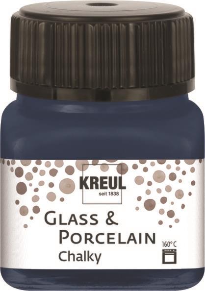 Boja za porculan i staklo, 20 ml, ChalkyNavy Blue