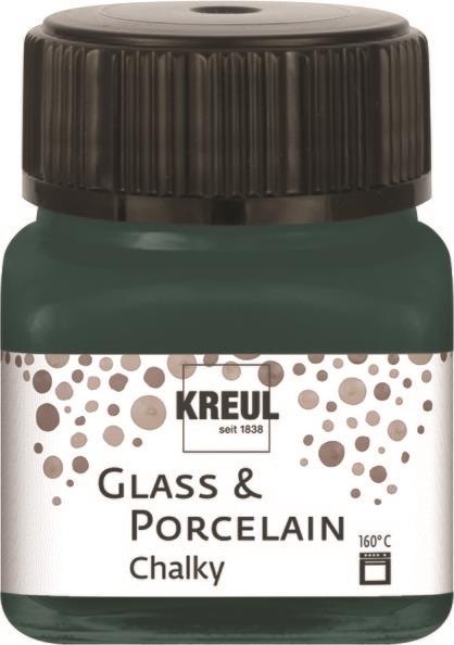 Barva za porcelan in steklo, Chalky 20 ml Cottage Green