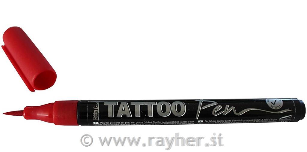 Tattoo Pen, crveni