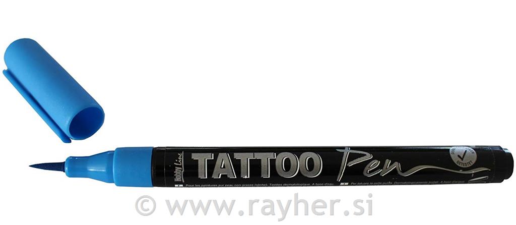 Tattoo Pen, plavi