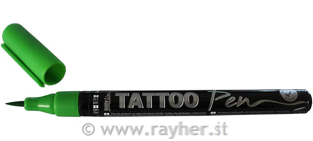 Tattoo Pen, zeleni