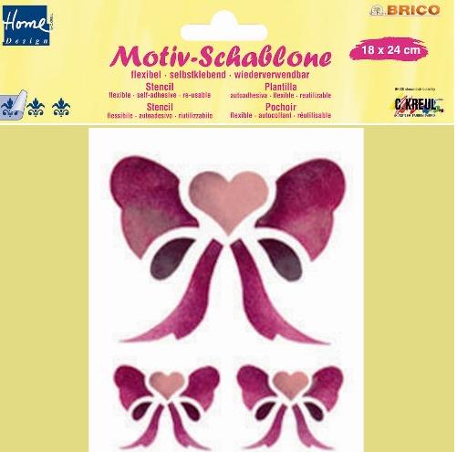 BRICO self-adhesive stencil Bows 18 x 24