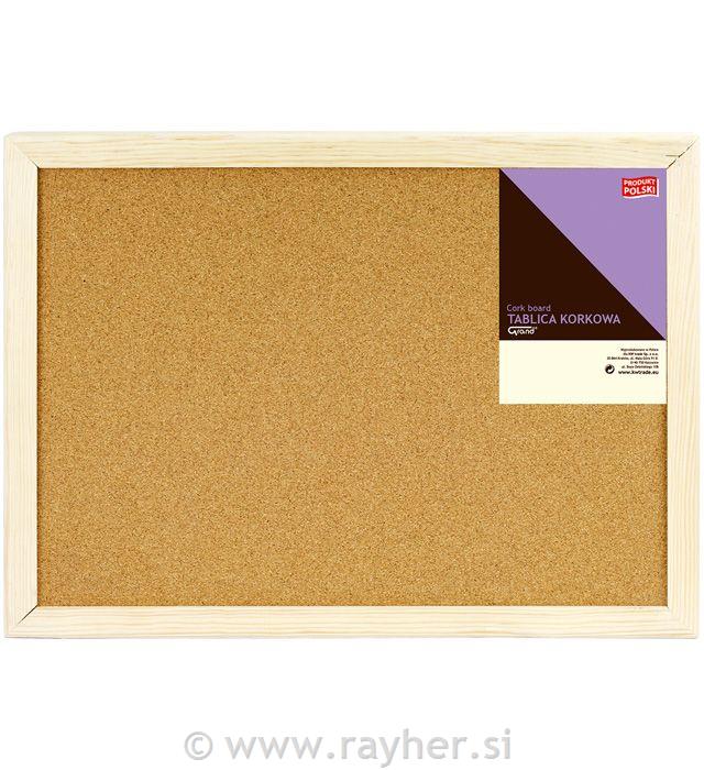 Cork board, 40 x 50 cm