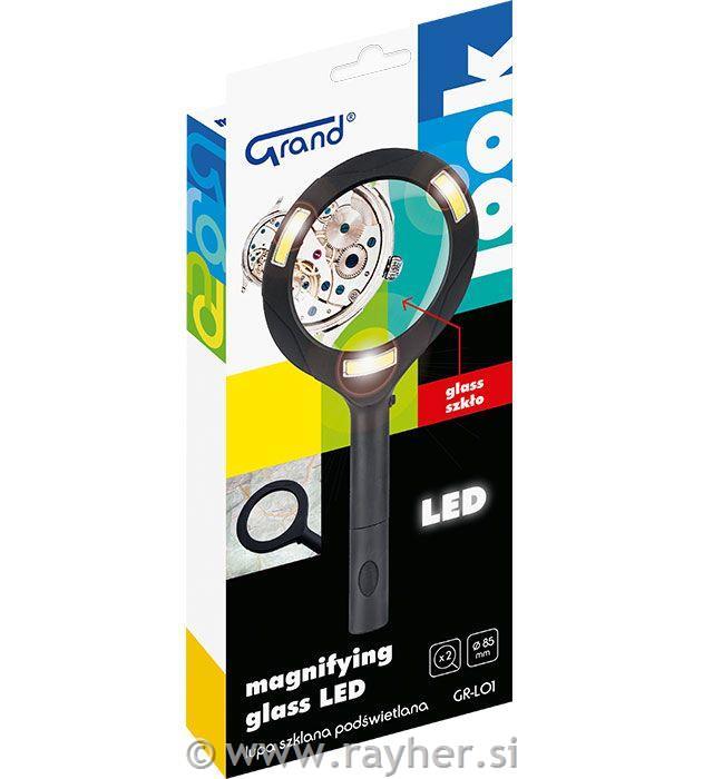 Lupa sa LED lampom