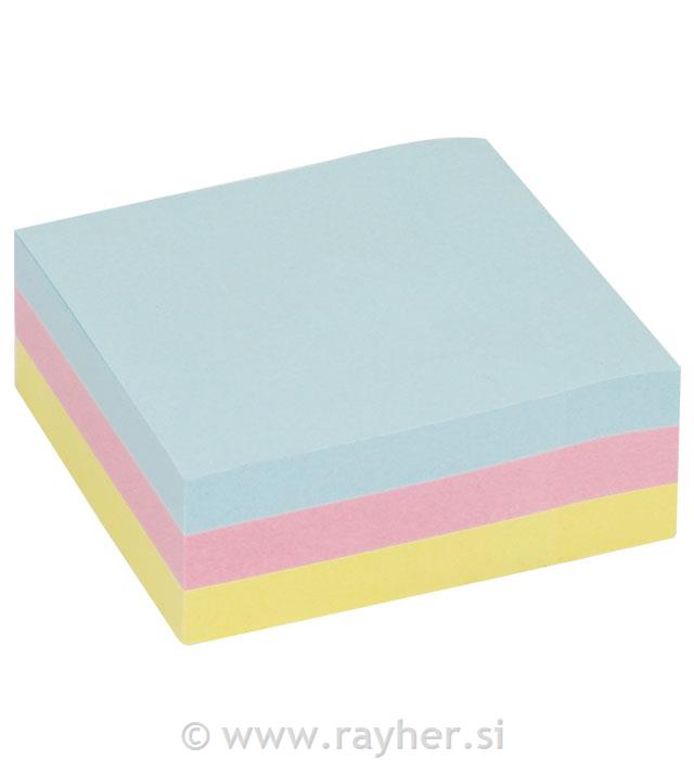 Blok samoljepljivi 75 x 75 mm, 300 list.