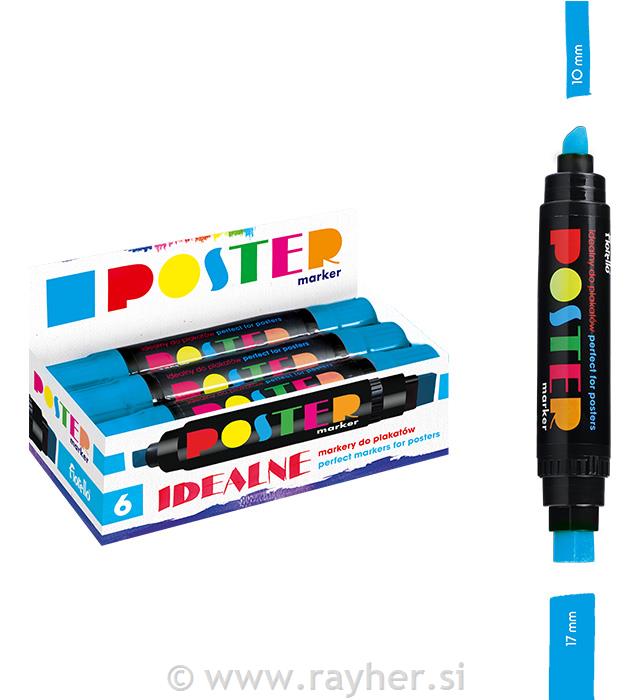 POSTER Marker, plavi