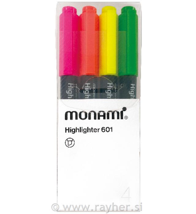 Markeri Monami za tekst, set 4