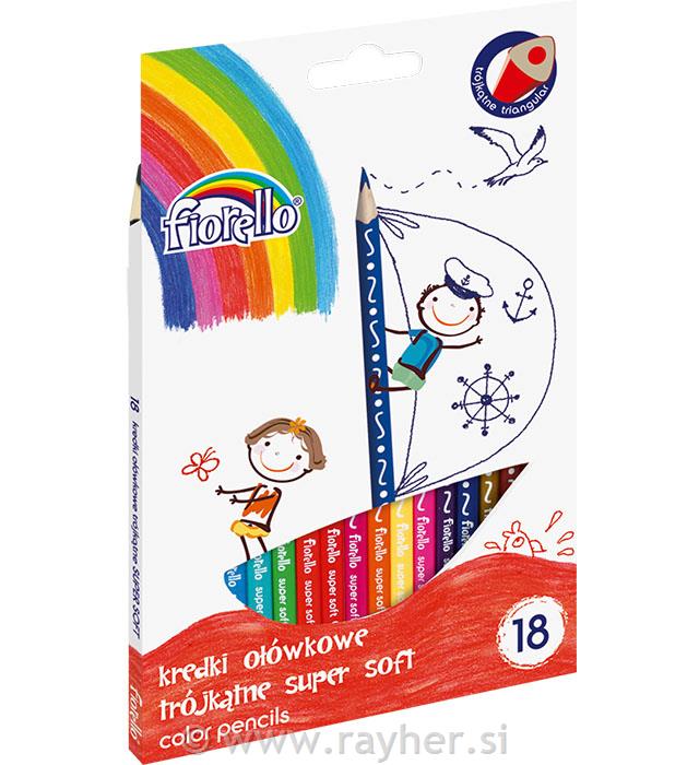 Bojice Fiorello, super soft, set 18