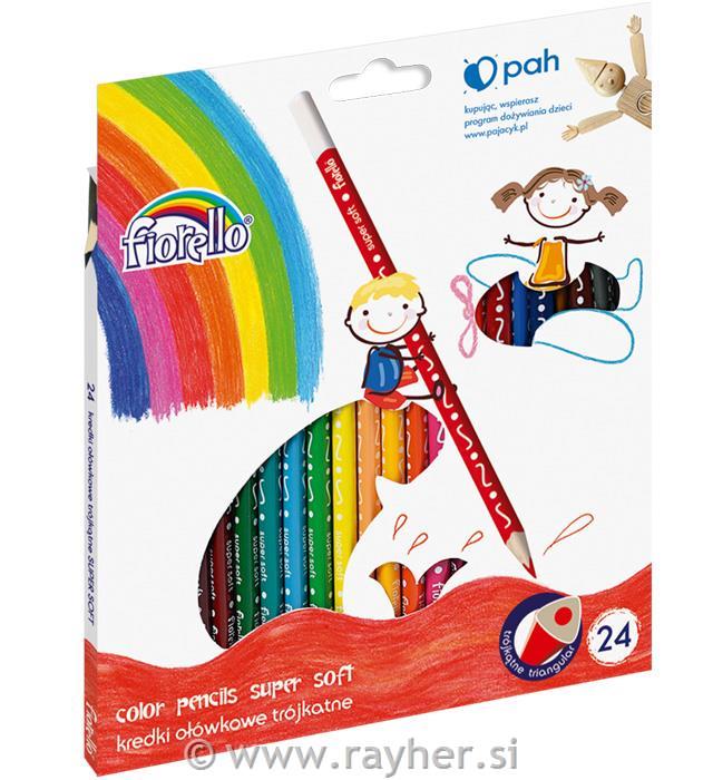 Color pencils Super Soft 24 colours