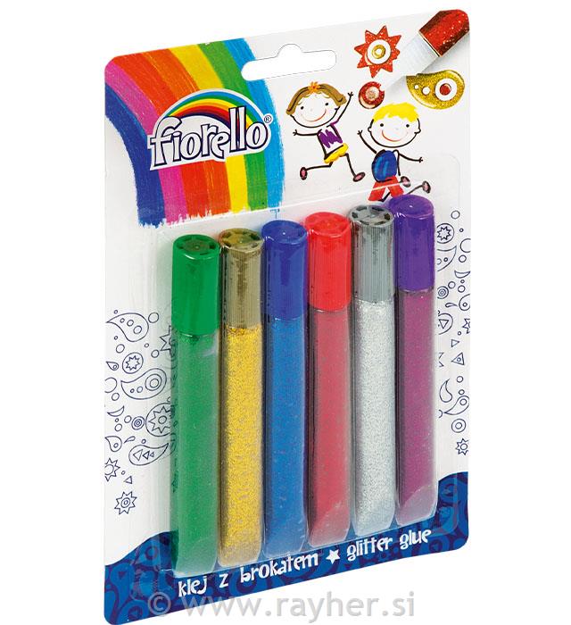 Glitter u ljepilu, set 6