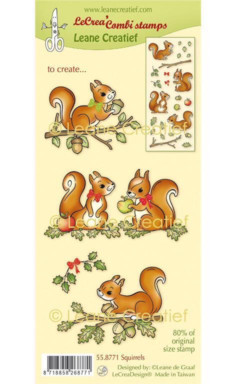 Clear stamp: Squirrels