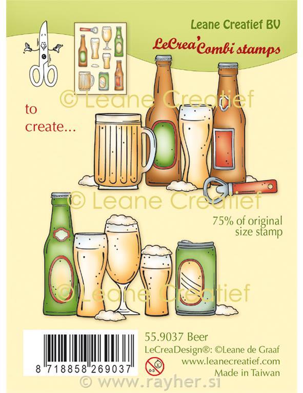 Clear stamp: Beer