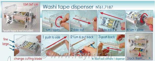 DRŽAĆ ZA WASHI TAPE
