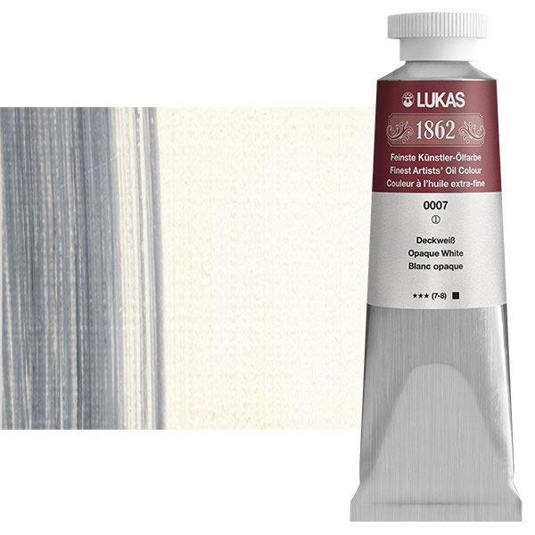 Lukas 1862 PRO uljana boja 37 mlOpaque White