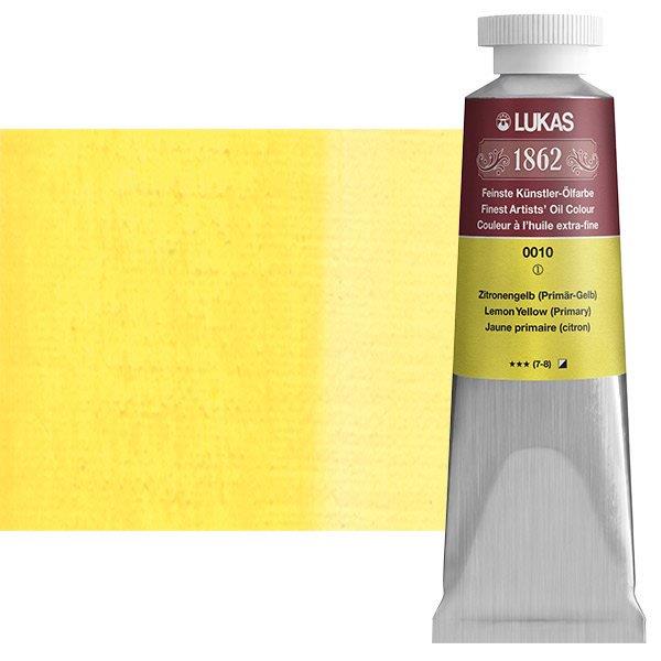 Lukas 1862 PRO uljana boja 37 mlLemon Yellow (Primary)