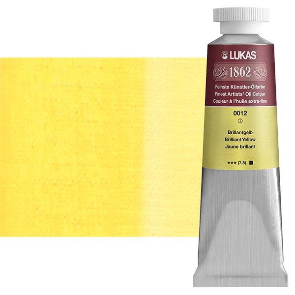 Lukas 1862 PRO oljna barva 37 ml Brilliant Yellow