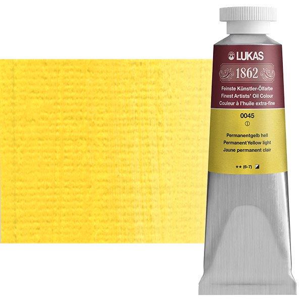 Lukas 1862 PRO uljana boja 37 mlPermanant Yellow Light