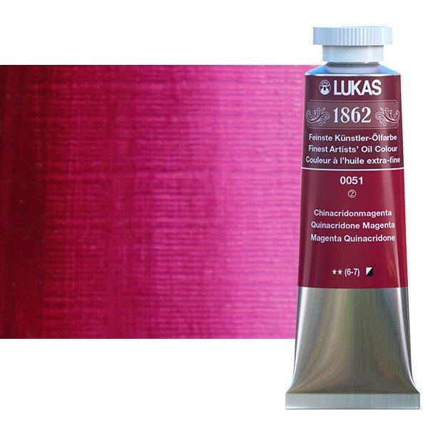 Lukas 1862 PRO uljana boja 37 mlQuinacridone Magenta