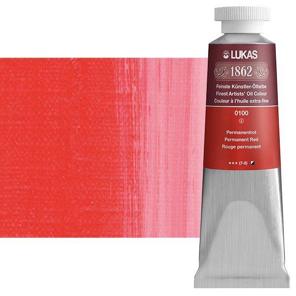 Lukas 1862 PRO uljana boja 37 mlPermanent Red