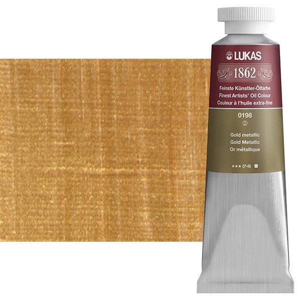 Lukas 1862 PRO uljana boja 37 mlGold Metallic