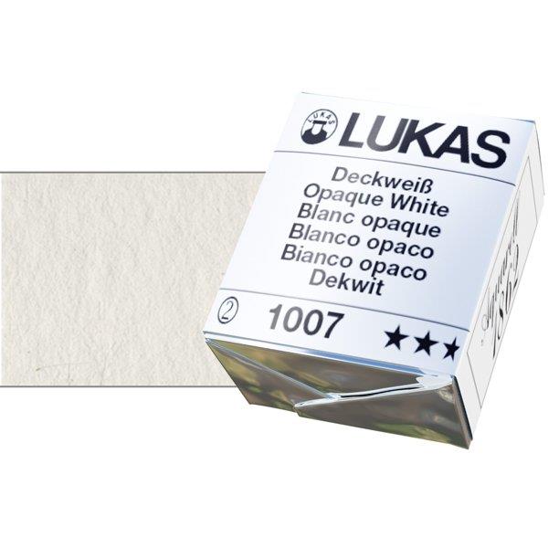 Lukas 1862 PRO akvarel boja u kockiOpaque White