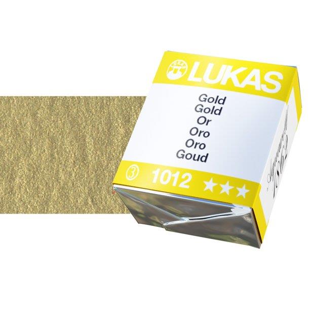 Lukas 1862 PRO akvarel boja u kockiGold