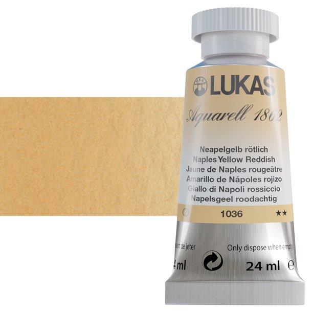 Lukas 1862 PRO akvarel boja 24 mlNaples Yellow Redish