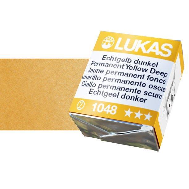 Lukas 1862 PRO akvarelna barva tabletka Perm. Yellow Deep