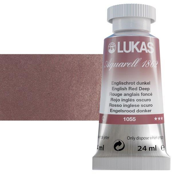 LUKAS AQUARELL 1862 ENGLISH RED DEEP24 ml