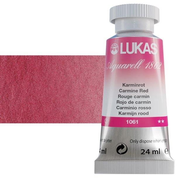 Lukas 1862 PRO akvarel boja 24 mlCarmine Red