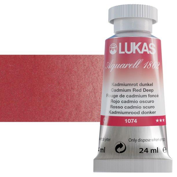 Lukas 1862 PRO akvarel boja 24 mlCadmium Red Deep