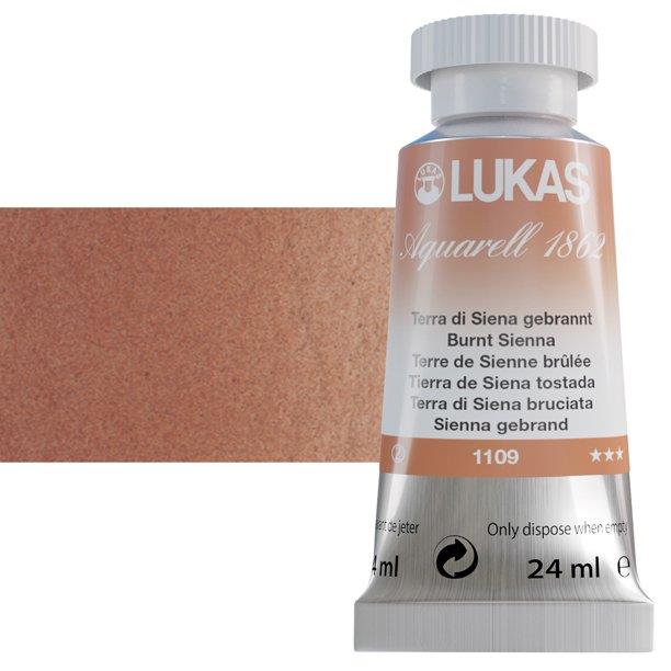 Lukas 1862 PRO akvarel boja 24 mlBurnt Sienna
