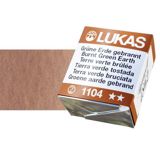 Lukas 1862 PRO akvarel boja u kockiBurnt Sienna