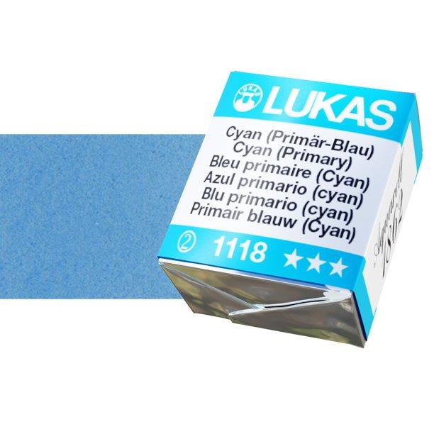 Lukas 1862 PRO akvarel boja u kockiCyan Blue (Primary)